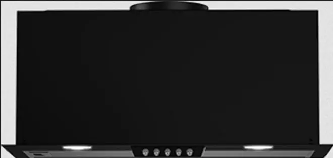 Beko HNU61422B iebūvēts tvaika nosūcējs melnā