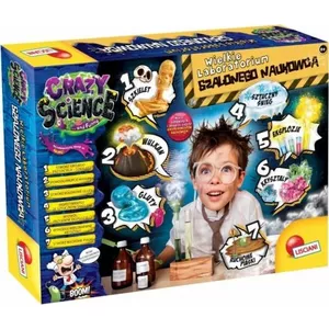 Educational Science Kit Lisciani Crazy Science Labolatorium szalonego naukowca 7w1 – experiment set 7-in-1