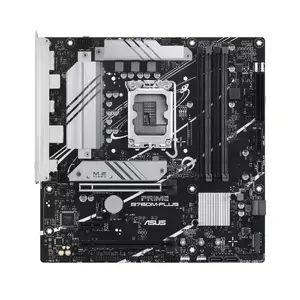 Материнская плата ASUS PRIME B760M-PLUS — Intel B760, LGA 1700, micro‑ATX, DDR5, 4 слота, 192 ГБ, 2.5Gb LAN, 2x M.2