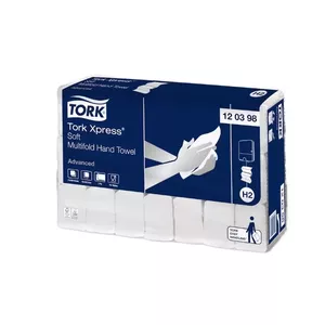Бумажные полотенца Tork Xpress Multifold Soft H2 2-слойные 180 листов 25.5x21.2 см