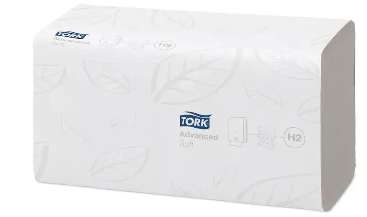 Papīra dvieļi Tork Xpress Multifold Soft H2 2 slāņi 180 Photo 2