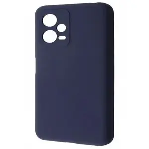 Защитный силиконовый чехол Soft Touch для Xiaomi Redmi Note 12 / Poco X5 — midnight blue