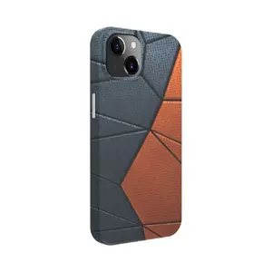 Phone case iLike for iPhone 14 — customized printed design, blue and red