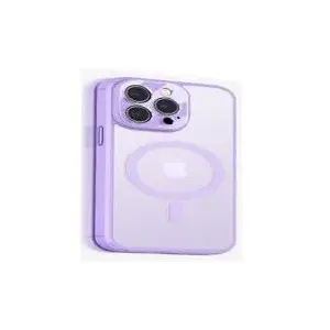 Гибридный чехол Apple iPhone 14 Pro Max MagSafe с защитой камеры, фиолетовый