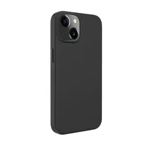 Evelatus Soft Touch Silicone Case for Apple iPhone 13 with MagSafe Support Black