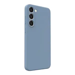 Чехол Samsung ILISAM23PNWBL для Galaxy S23 Plus — нано‑силикон, синий