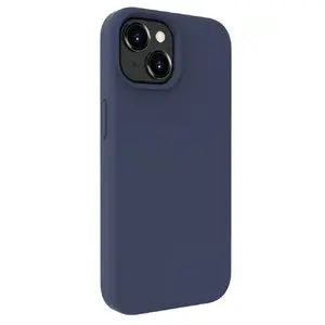 Силиконовый чехол Soft Touch Evelatus для Apple iPhone 15 — Midnight Blue