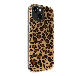 Phone case Evelatus for iPhone 15 with customized leopard print