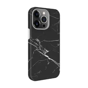 Silikona apvalks Apple iPhone 15 Pro Evelatus — ar personalizētu druku, melns