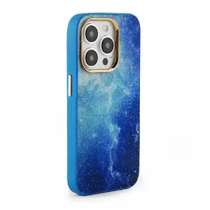 Aizsargvāciņš iLike priekš iPhone 15 Pro Max — Customized Diamonds, zils