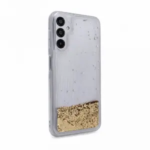 Silikona vāciņš Samsung Galaxy A14 5G — iLike Water Glitter Gold