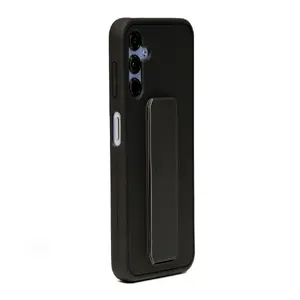 Silicone Case for Samsung Galaxy A14 5G with Stand, Black