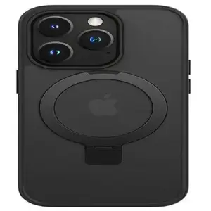Kickstand Case iLike for iPhone 15 MagSafe — Black