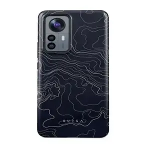 Protective smartphone case Xiaomi Tough Case for 12 Pro with line art design