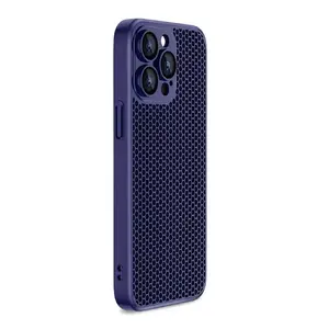 Protective PC Cover for iPhone 15 Pro Max by iLike, Blue