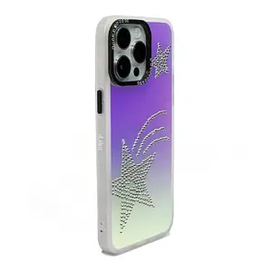 Phone case iLike Laser Shell for iPhone 15 Pro with star design