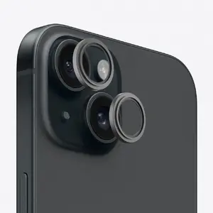 Защитное покрытие для камеры Evelatus для Apple iPhone 15 — Armor Black
