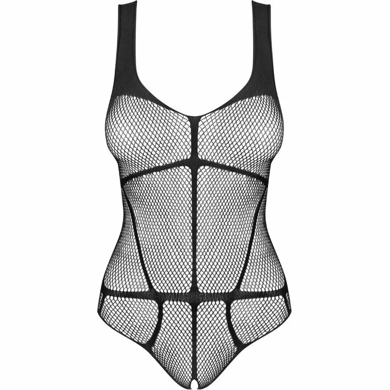 Body Obsessive S-L D-237825 — melna tīkliņa bez klina Photo 5