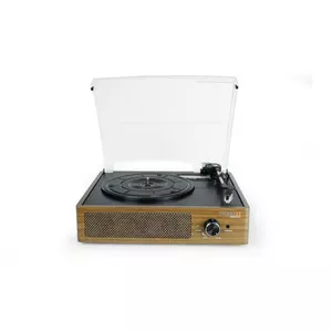 Belt-drive audio turntable Technaxx TX-186 Black Wood Bluetooth 10m