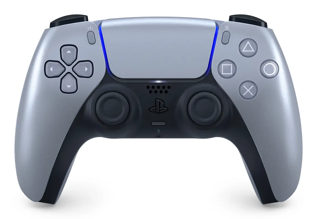 Sony DualSense bezvadu kontrollers Sterling Silver