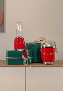 Smeg 50's Style CJF11RDEU Цитрус-пресс Красный 70 Вт Нержавеющая сталь