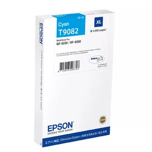 Картридж Epson WF-6XXX Cyan XL (оригинальный) — увеличенный ресурс, голубой для WorkForce WF-6XXX