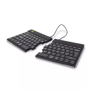 R-Go Tools Split Break tastatūra Bluetooth sistēma QWERTY Amerikāņu angļu valoda Melns