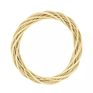 Wreath ArtFlow 9109632 25 cm natural willow – decorative natural willow wreath
