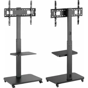 Floor stand Mozos MSTV for 37–75" displays, adjustable height, VESA compatible
