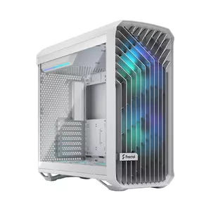 PC case Fractal Design Torrent White — supports ATX, EATX, microATX, ITX; 2x180 mm front fans; 2.5"/3.5" bays