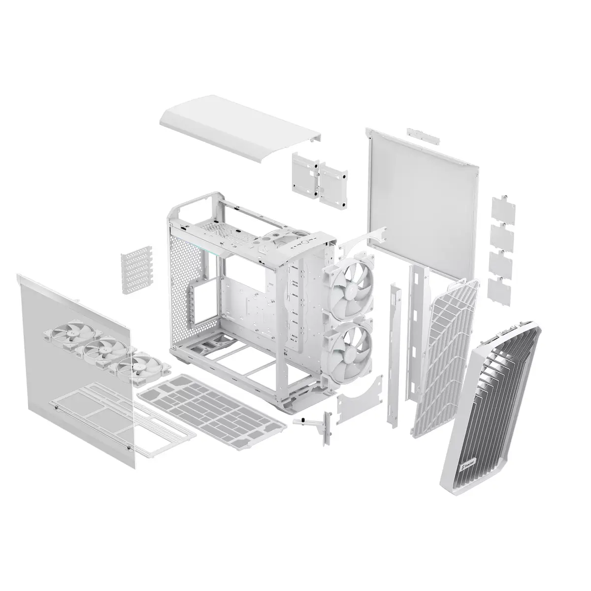 Fractal Design Torrent White PC case Photo 4
