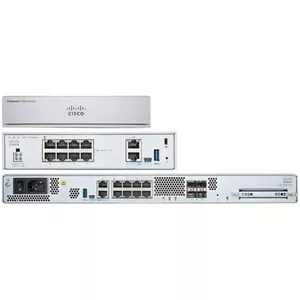 Firewall appliance Cisco Secure Firewall Firepower 1010 with ASA, 8x GbE, up to 2 Gbps, 8 GB RAM, 200 GB SSD