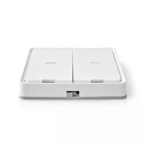 Light Switch Nedis ZBWS40WT Battery Powered Plastic White