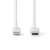 Lightning kabelis Nedis CCGL39650WT10 Photo 2