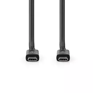 USB kabelis Nedis CCGB66040BK10 USB4 Gen 3x2 1m USB C melns