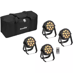 LED PARty Spot EUROLITE 42110204 RGB WW Silent — LED PAR light, RGB + Warm White