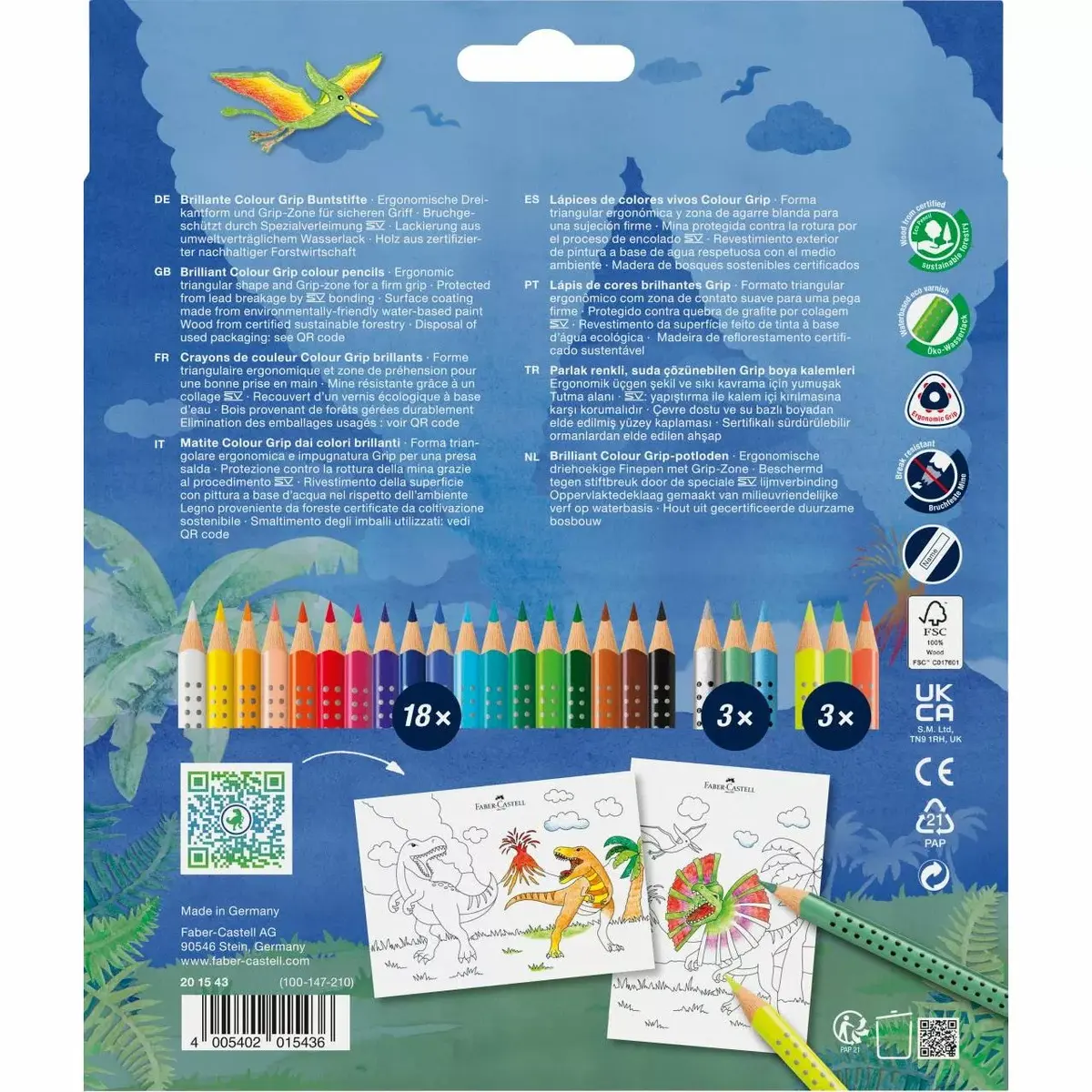 Krāsu zīmuļi Faber-Castell 201546 Photo 2
