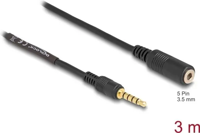 Audio kabelis DeLOCK 85733 3m 3