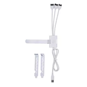 USB Hub Lian Li PW-U2TPAW Type A Male 1-to-3 IDC 9 pin