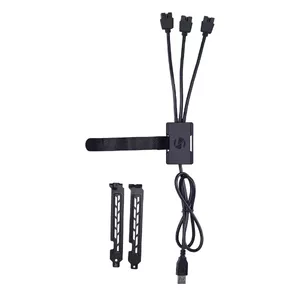 USB Hub Lian Li PW-U2TPAB Type A Male 1-to-3 IDC 9 pin