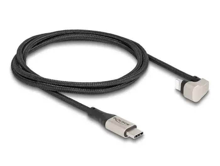 Datu un uzlādes kabelis DeLOCK USB Type-C uz Lightning Photo 2
