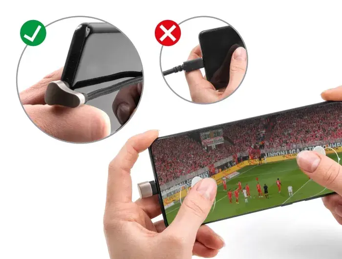 Datu un uzlādes kabelis DeLOCK USB Type-C uz Lightning Photo 5
