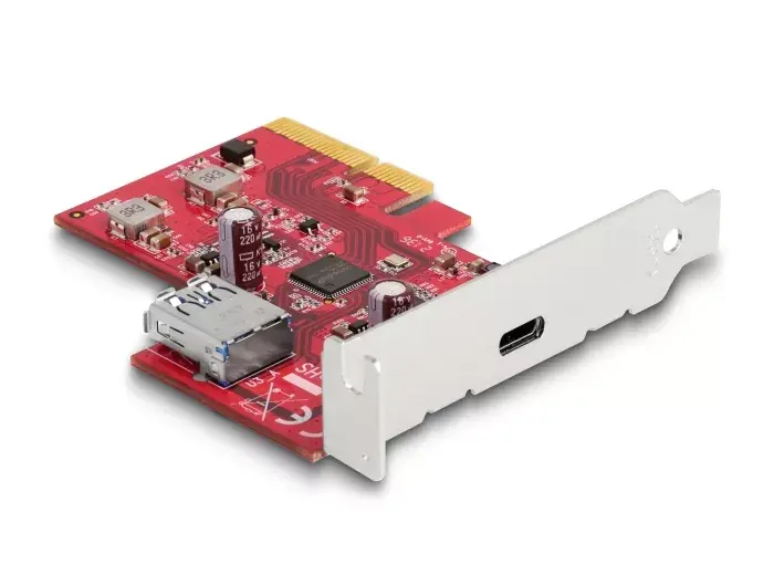 DeLOCK PCI Express x4 Karte USB 10 Gbps Photo 2