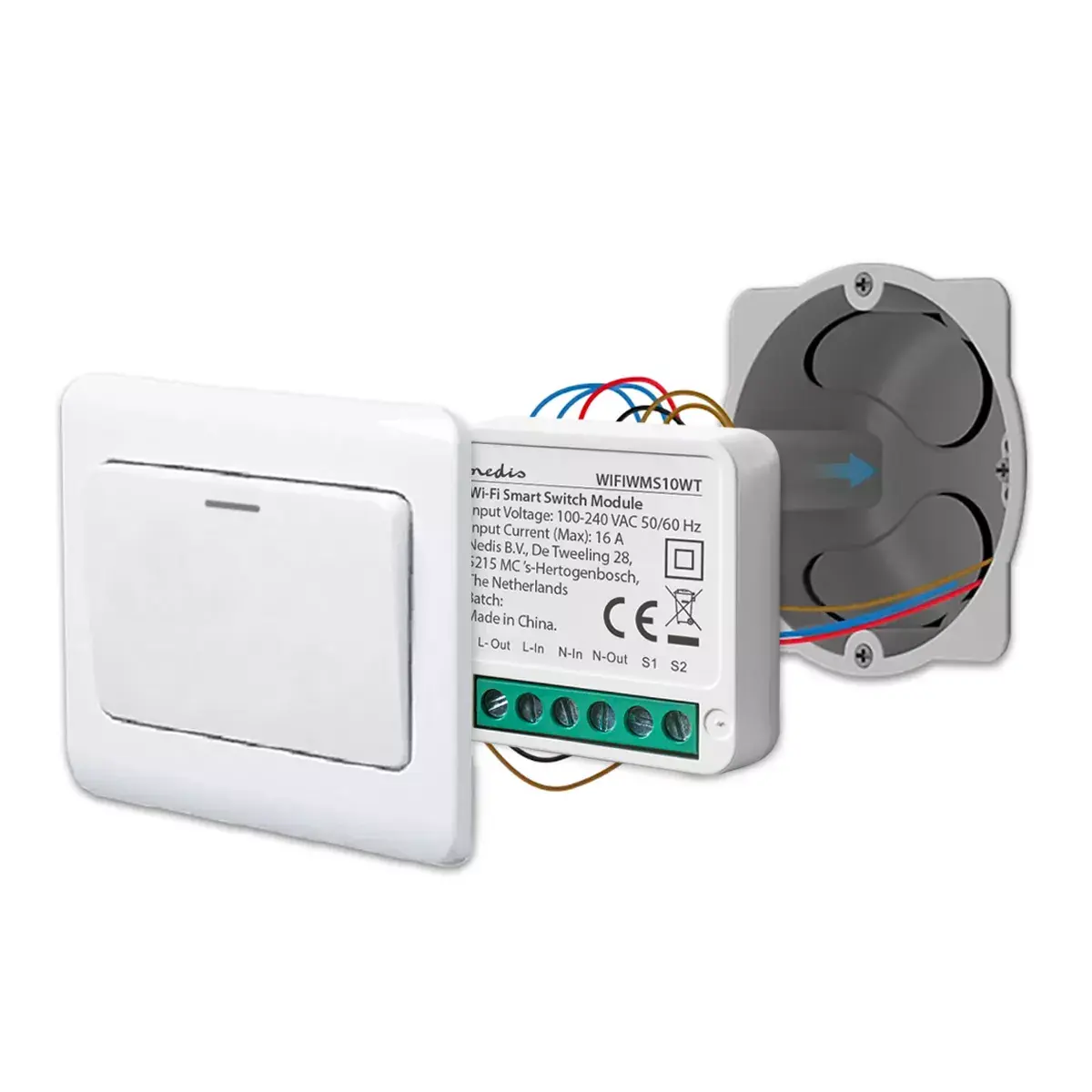 Nedis WIFIWMS10WT smart light controller Photo 6