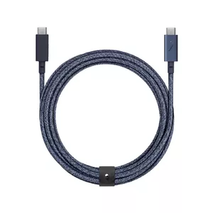 USB-C to USB-C cable Native Union Belt Cable Pro 2.4 m USB 2.0 Blue