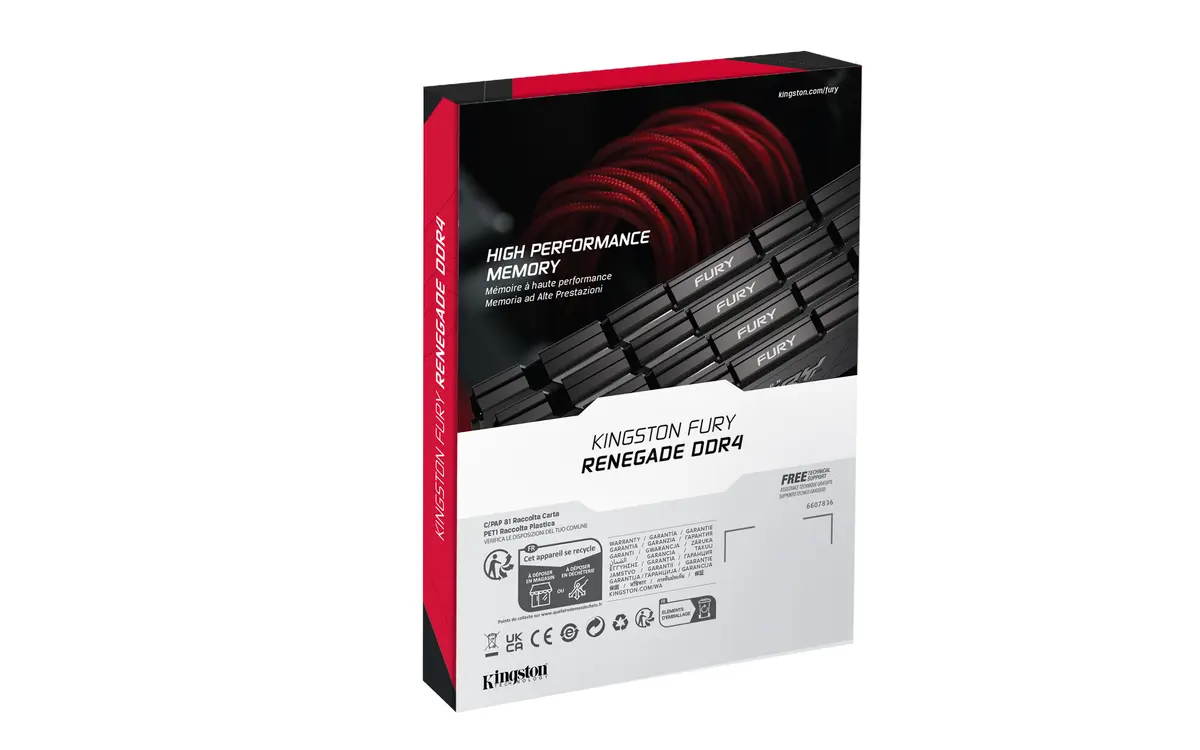 Kingston FURY Renegade 16GB 4266MT/s DDR4 RAM atmiņa Photo 6