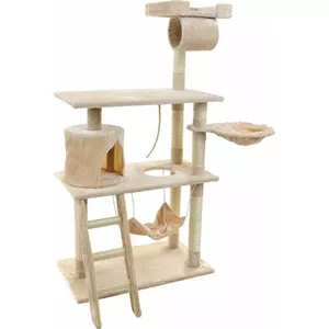 Cat tree Funfit Drapak 1951-uniw with hammock — Funfit scratching post model 1951-uniw