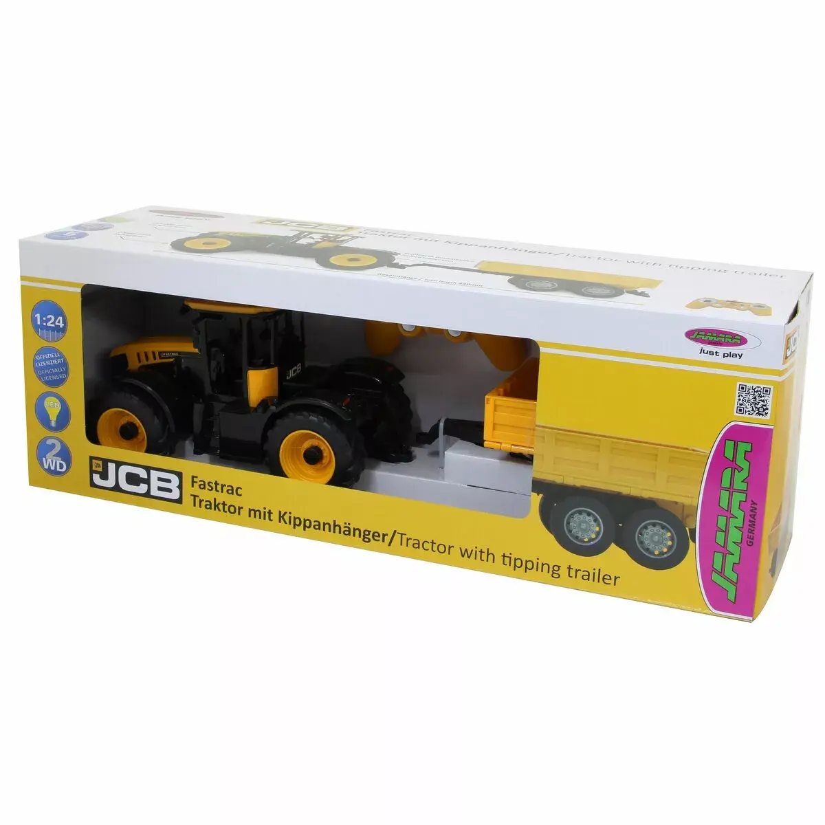 Traktors Jamara JCB Fastrac 1:24 Photo 2