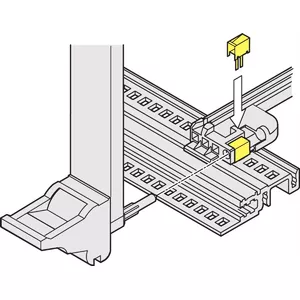 ESD Clip kit SCHROFF 24560256, 50 pieces, anti-static grounding clips