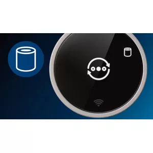 Follow the smart filter status indicator on your device